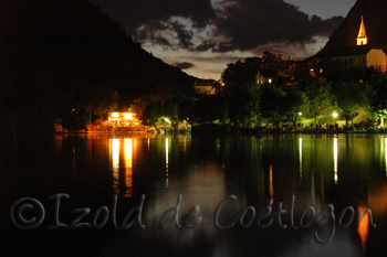 photo du lac, le Lauzet-sur-Ubay