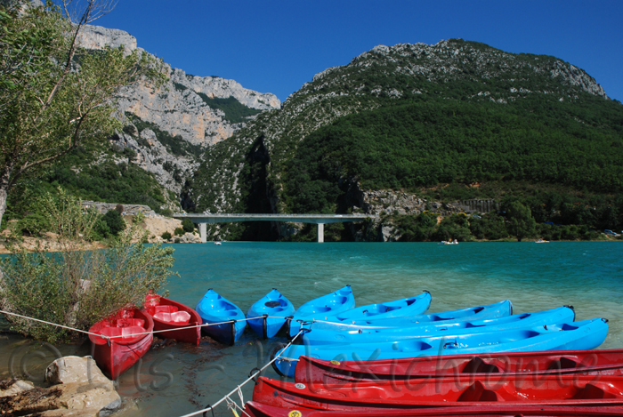 photo du lac de Ste Croix