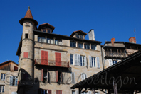 photo de la place Carnot, Figeac