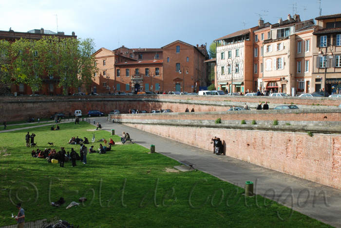 photo de la place de la Daurade, Toulouse